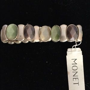 Vintage Monet Stretch Bracelet.